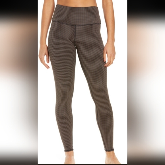 Alo Houndstooth High Waist Leggings - Picture 1 of 5